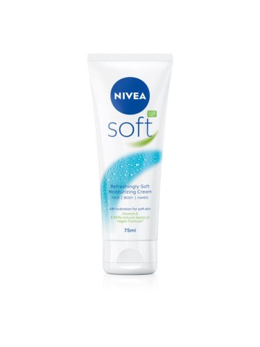 NIVEA Soft хидратиращ крем 75 мл.