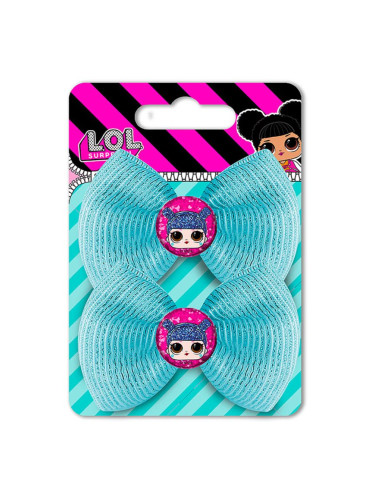 L.O.L. Surprise Hair clip Kawaii Queen фиби за коса с панделка 2 бр.