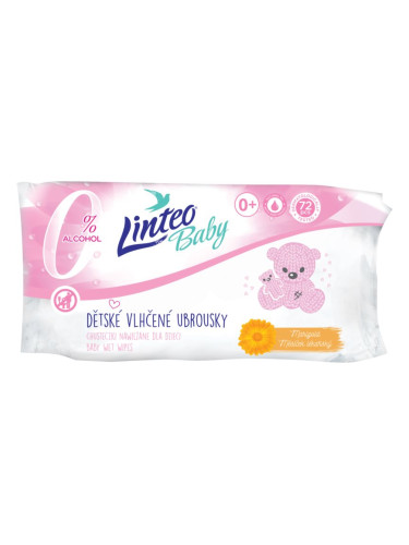 Linteo Baby мокри кърпички с невен 72 бр.