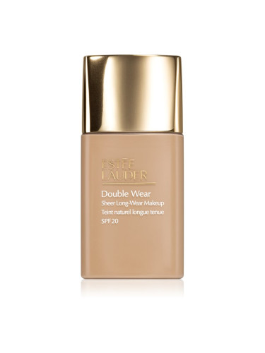 Estée Lauder Double Wear Sheer Long-Wear Makeup SPF 20 лек матиращ фон дьо тен SPF 20 цвят 2W1 Dawn 30 мл.