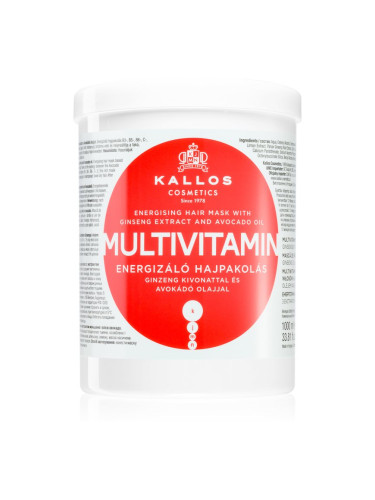 Kallos Multivitamin енергизираща маска за коса 1000 мл.