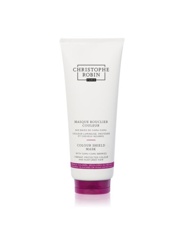 Christophe Robin Color Shield Mask with Camu-Camu Berries подхранваща маска за коса за боядисана коса и коса с кичури 200 мл.