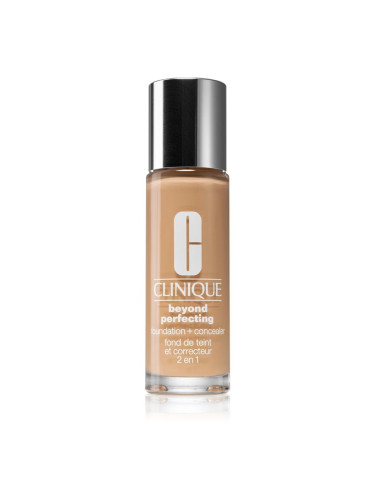 Clinique Beyond Perfecting™ Foundation + Concealer грим и коректор 2 в 1 цвят 09 Neutral 30 мл.