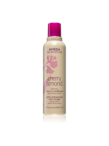 Aveda Cherry Almond Softening Leave-in Conditioner укрепваща грижа без отмиване за блясък и мекота на косата 200 мл.