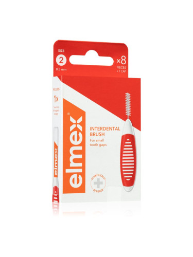 Elmex Interdental Brush четки за междузъбно пространство 0.5 mm 8 бр.