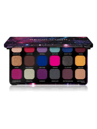 Makeup Revolution Forever Flawless палитра от сенки за очи цвят Constellation 18 x 1.1 гр.