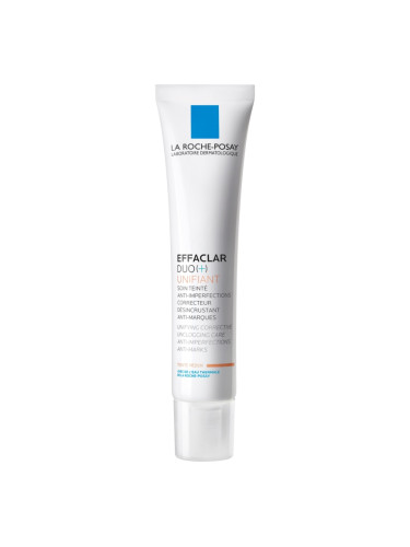 La Roche-Posay Effaclar DUO (+) тонираща уеднаквяваща корекция-грижа срещу несъвършенствата на кожата и следи след акне цвят Medium Duo [+] 40 мл.