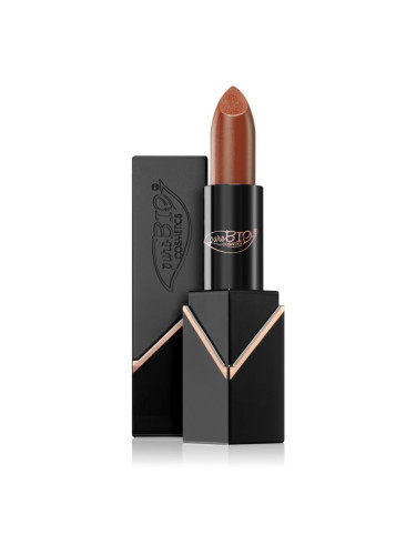 puroBIO Cosmetics Creamy Matte крем-червило цвят Pesca Nude 4,4 гр.