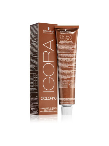 Schwarzkopf Professional IGORA Color 10 10-минутна перманентна боя за коса 7-0 Medium Blonde Natural 60 мл.