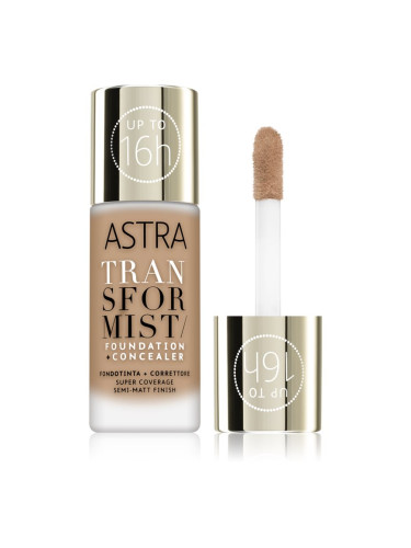 Astra Make-up Transformist дълготраен фон дьо тен цвят 04W Ginger 18 мл.