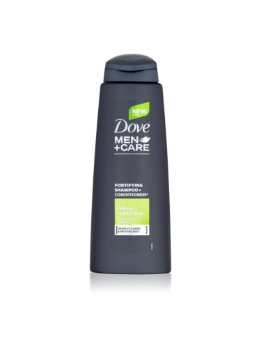 Dove Men+Care Fresh Clean подсилващ шампоан 400 мл.