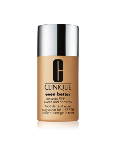 Clinique Even Better™ Makeup SPF 15 Evens and Corrects коригиращ фон дьо тен SPF 15 цвят WN 114 Golden 30 мл.