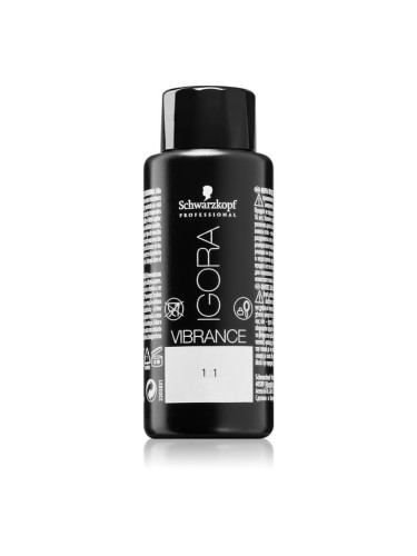 Schwarzkopf Professional IGORA Vibrance полуперманентна тонираща боя за коса цвят Clear 0-00 60 мл.