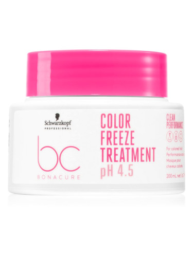 Schwarzkopf Professional BC Bonacure Color Freeze маска  за боядисана коса 200 мл.