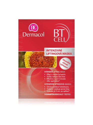 Dermacol BT Cell интензивна лифтинг маска еднократна 2x8 гр.