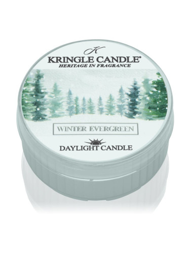 Kringle Candle Winter Evergreen чаена свещ 42 гр.