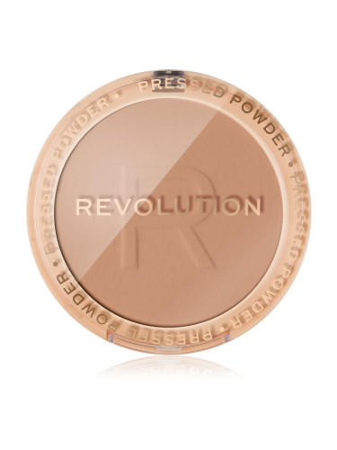 Makeup Revolution Reloaded нежна компактна пудра цвят Beige 6 гр.