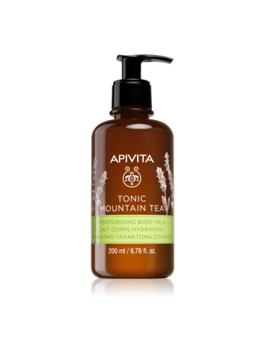 Apivita Tonic Mountain Tea Moisturizing Body Milk хидратиращо мляко за тяло 200 мл.
