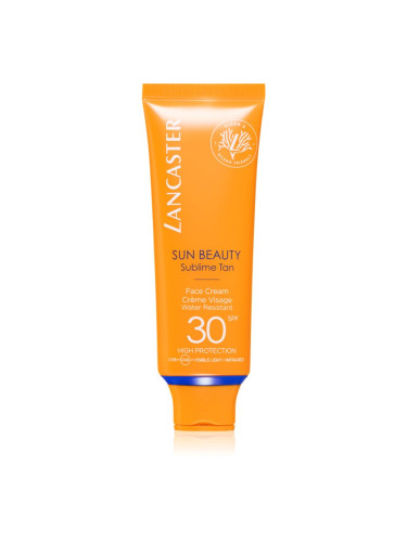 Lancaster Sun Beauty Face Cream слънцезащитен крем за лице SPF 30 50 мл.