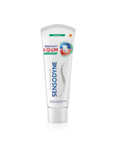 Sensodyne Sensitivity & Gum паста за зъби за чувствителни зъби Mint 75 мл.