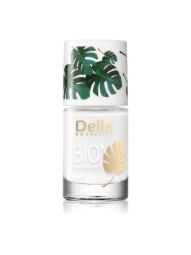 Delia Cosmetics Bio Green Philosophy лак за нокти цвят 602 White 11 мл.