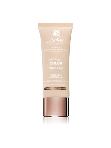 BioNike Color Hydra Glow хидратиращ фон дьо тен за дълготраен ефект цвят 103 Sable 30 мл.