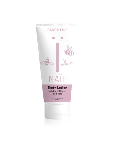 Naif Baby & Kids Body Lotion омекотяващ лосион за тяло за деца 200 мл.