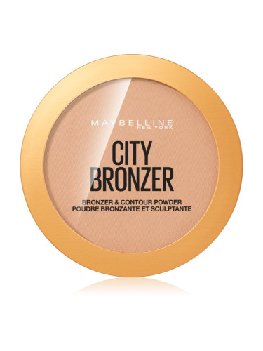 MAYBELLINE NEW YORK City Bronzer бронзант и контурна пудра цвят 200 Medium Cool 8 гр.