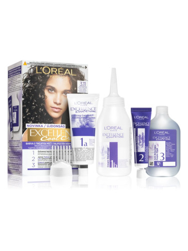 L’Oréal Paris Excellence Cool Creme боя за коса цвят 3.11 Ultra Ash Dark Brown 1 бр.