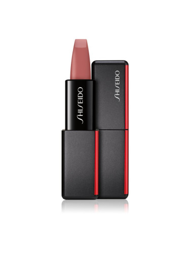 Shiseido ModernMatte Powder Lipstick матово пудрово червило цвят 506 Disrobed (Nude Rose) 4 гр.