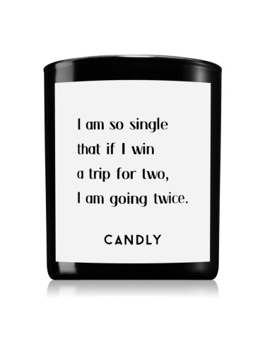 Candly & Co. I am so single ароматна свещ 250 гр.