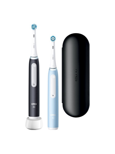 Oral-B iO3 електрическа четка за зъби DUO Black&Blue 2 бр.