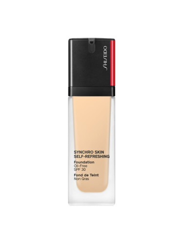 Shiseido Synchro Skin Self-Refreshing Foundation дълготраен фон дьо тен SPF 30 цвят 210 Birch 30 мл.