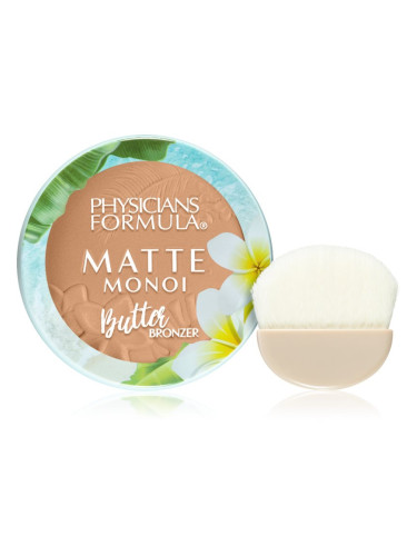 Physicians Formula Matte Monoi Butter компактна бронзираща пудра цвят Matte Sunkissed 9 гр.