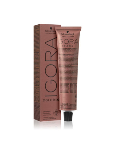 Schwarzkopf Professional IGORA Color 10 перманентната боя за коса цвят 6-0 Dark Blonde Natural 60 мл.