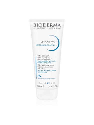 Bioderma Atoderm Intensive Baume интензивно успокояващ балсам за много суха чуствителна и атопична кожа 200 мл.