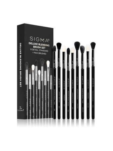 Sigma Beauty Brush Set Deluxe Blending комплект четки (за очи)