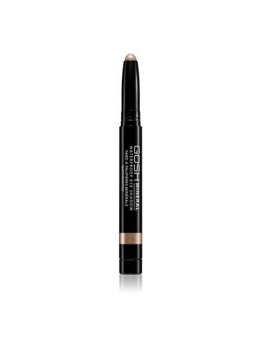 Gosh Mineral Waterproof дълготрайни сенки за очи в молив водоустойчиви цвят 012 Golden Nude 1,4 гр.