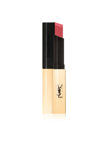 Yves Saint Laurent Rouge Pur Couture The Slim тънко матиращо червило с кожен ефект цвят 12 Nu Incongru 2,2 гр.