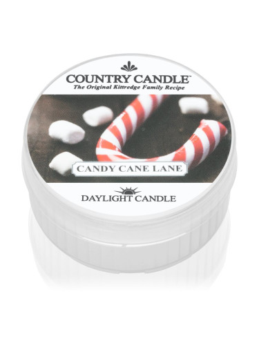 Country Candle Candy Cane Lane чаена свещ 42 гр.