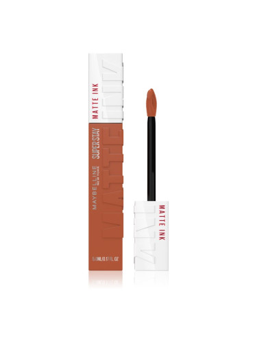 MAYBELLINE NEW YORK SuperStay Matte Ink матиращо течно червило за дълготраен ефект цвят 70 Amazonian 5 мл.