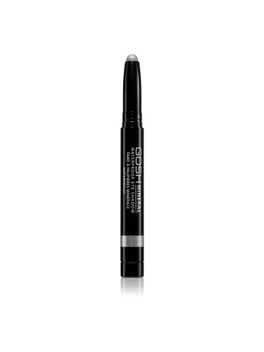 Gosh Mineral Waterproof дълготрайни сенки за очи в молив водоустойчиви цвят 006 Metallic Grey 1,4 гр.