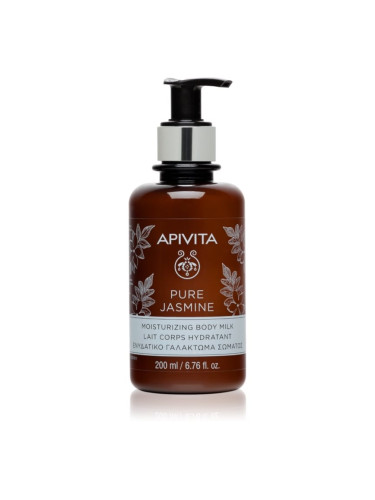 Apivita Pure Jasmine Body Milk хидратиращо мляко за тяло 200 мл.