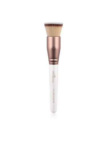 Luvia Cosmetics Prime Vegan Prime Buffer конусовидна четка за фон дьо тен Pearl White / Metallic Coffee Brown 1 бр.