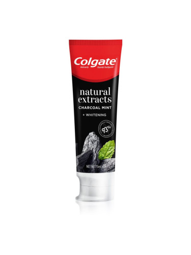 Colgate Natural Extracts Charcoal + White избелваща паста за зъби с активен въглен 75 мл.