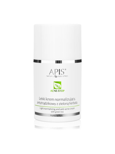 Apis Natural Cosmetics Acne-Stop Home TerApis лек крем против акне, регулиращ образуването на себум 50 мл.