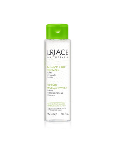 Uriage Hygiène Thermal Micellar Water - Combination to Oily Skin мицеларна почистваща вода за смесена и мазна кожа 250 мл.