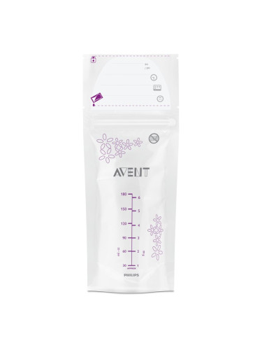 Philips Avent Breast Milk Bags SCF603/25 торбичка за съхранение на кърма 25x180 мл.