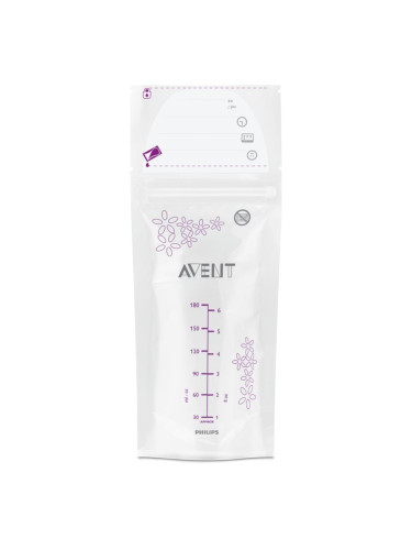Philips Avent Breast Milk Bags SCF603/25 торбичка за съхранение на кърма 25x180 мл.