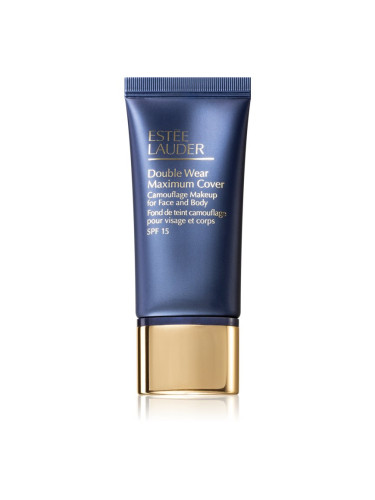 Estée Lauder Double Wear Maximum Cover Camouflage Makeup for Face and Body SPF 15 фон дьо тен за лице и тяло цвят 3W2 Cashew 30 мл.